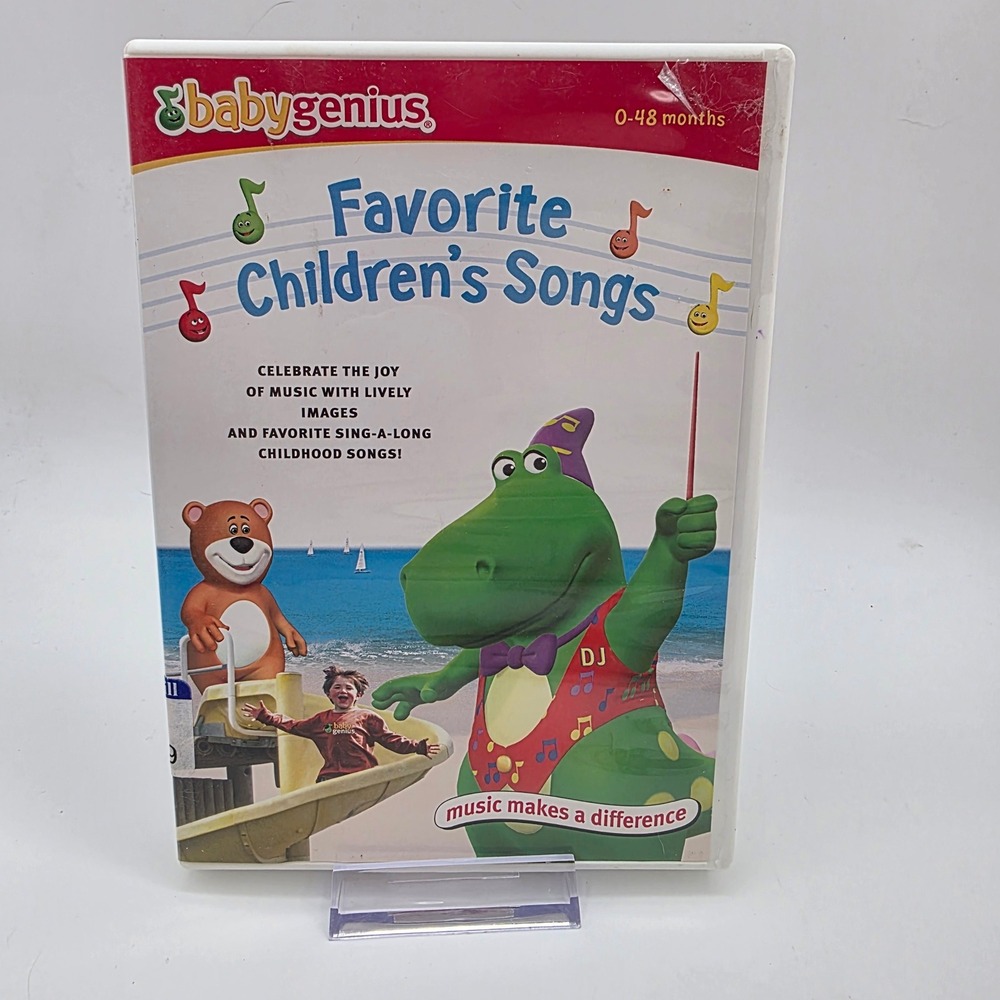 Baby Genius DVD Lot Favorite Childrens Songs Counting Mozart and Friends 2006 - Picture 2 of 5